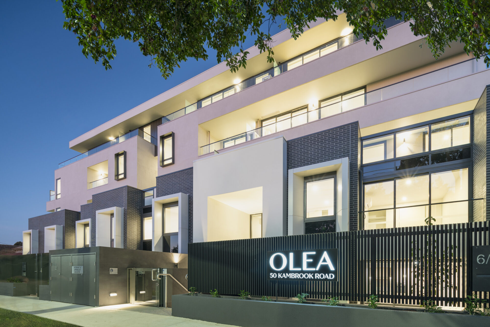 Olea Residences - Kambrook Road, Caulfield North - CK Architecture
