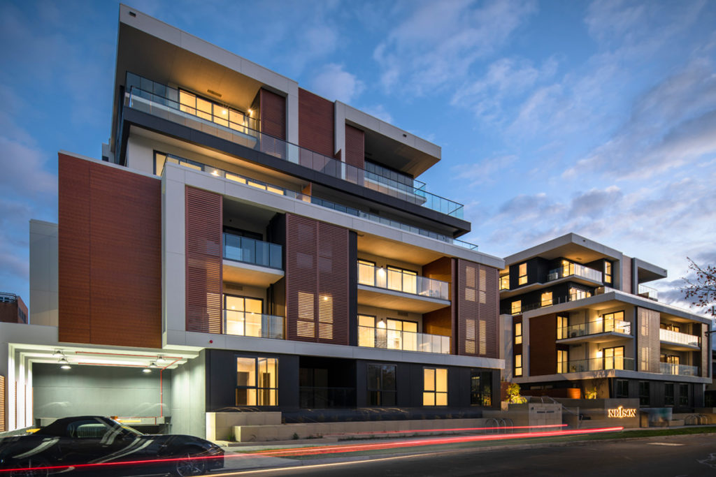 Nelson St, Ringwood Apartments Hero - C&K Architecture