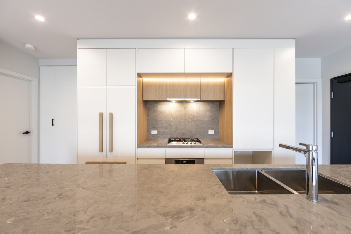 CK Architecture 8 Bourke Street, Ringwood Apartments - Interiors Light Kitchen Interior Design